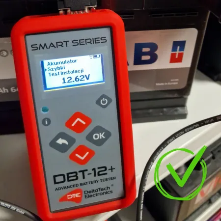 DBT-12+ TESTER AKUMULATORÓW, ŁADOWANIA I ROZRUCHU PRACUJACY Z PROGRAMEM I DRUKARKĄ WIFI